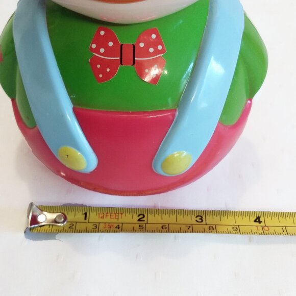 Vintage Musical Roly Poly Toy Clown Made in Germany - Picture 12 of 12